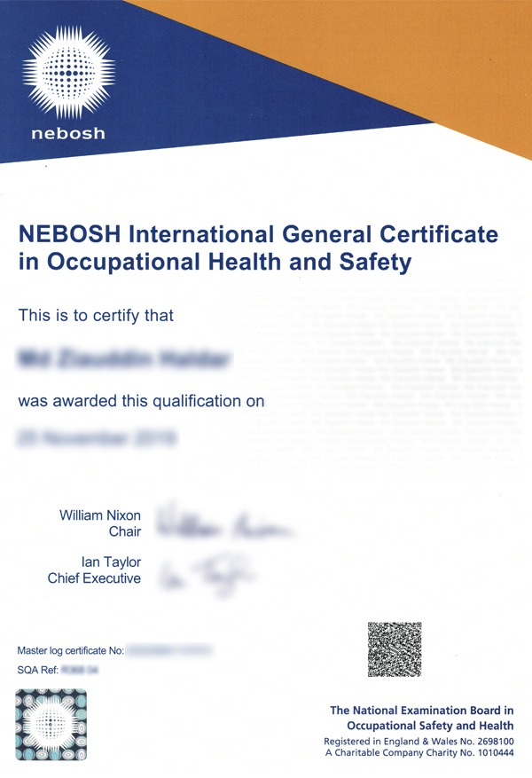 NEBOSH IGC نيبوش